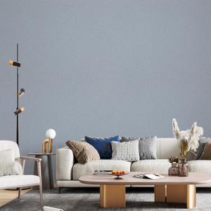 Grey Blue Textured Peel and Stick Wallpaper, Removable Self-Adhesive Vinyl Contact Paper for Walls, Furniture and Cabinets, Renter Friendly DIY Home Decor Wallpaper A Set of 23.6X472