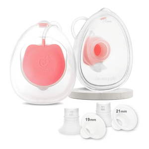 Nenesupply Handsfree Wearable Breastmilk Collection Cara Cups Caracups Compatible with Spectra S1 S2 9 Plus Breast Pumps 24mm Silicone Flanges Replacement for Spectra Pump Parts 19 21mm Inserts. 