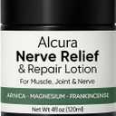 Alcura Nerve Cream, Alcura Neuropathy Lotion with Arnica, Daily Nourishment for Health, Suitable for Knee, Lumbar, Neck, Hand and Foot