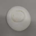 Ceramic Decorative Bowl- 8" Small White Footed Fruit Bowl for Kitchen Counter, Entryway &Table Home Décor,Multi-Purpose Footed Centerpiece Bowl for Candy,Breads,candles, trinkets or key