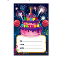 Pack Of 2 36PCS Birthday Certificates for Students - Birthday Award Certificates of Achievement for Students from Teacher - Children Birthdays Gift Cards for Kindergarten Elementary Schools