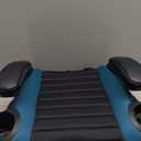 Chicco GoFit Plus Backless Booster Car Seat with Latch Attachment and Quick-Release Latch Removal, Travel Booster Seat for Car, Portable Car Booster Seat for Children 40-110 lbs., Stream/Blue