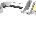 Bostitch Office Konnect 14-Piece Desktop Organizer Kit, Includes Cable Management Rails, Power Hub, Charging Phone Dock, Tape Dispenser, Sticky Notes, Storage Bins, White (KT-CKIT4-WHITE)