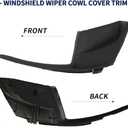 Magimaker 2Pcs Windshield Wiper Cowl Cover Trim 53866-08020 53867-08020 Compatible with Toyota Sienna 2011 2012 2013 2014 2015 2016 2017 2018 2019 2020 Wiper Cowl Trim Panel Fender