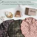 Years Calm Soft Satin Sleep Bonnet for Curly & Natural Hair Care - Adjustable Unisex Bonnet for Women & Men, Soft Breathable Double-Layer Night Cap(Green)