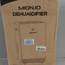 4500 Sq. Ft Dehumidifier for Basement Quilt Compressor Dehumidifiers for Home with Drain Hose, Energy Efficient, Intelligent Humidity Control, Dehumidifier for Bathroom, Bedroom, Office