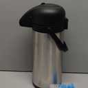 Coffee Carafe for Keeping Hot - 102oz/3L Airpot Coffee Dispenser with Pump - Insulated Stainless Steel Hot Beverage Dispenser for Parties - Thermal Carafe for Hot Drinks Water Tea Chocolate