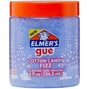 Elmer's PRE Made Slime CTTN, Cotton Candy Fizz And Gorilla Hot Glue Sticks, Mini Size, 4" Long x .27" Diameter, 30 Count, Clear, (Pack of 1)