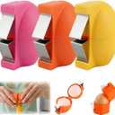 3 Pcs Egg Shell Opener, Egg Separator Egg Cracker Egg Peeler for Raw Eggs, Hard Boiled Egg Peeler Tool for Cutting Eggs,Quickly Cutting Off Eggs Breaker Kitchen Gadgets for Cooking Bakery