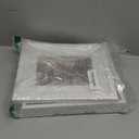 KINLINK 8x10 Picture Frame White Set of 4, Wooden Photo Frames Matted 5x7 with Plexiglass for 5x7 with Mat or 8x10 without Mat for Table and Wall Display