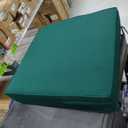 Comfort Classics 21W x 48L x 2H Hinge at 27" Sunbrella Outdoor Horizontal Quilt Chair Cushion in Palm Inc.