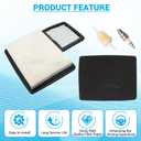 Golf Cart Air Filter Pre-Filter with Spark Plug Fuel Filter Tune Up kit Replacement (Suitable for Yamaha G16 G20 G21 G22 G29 Drive)