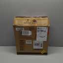 LUE BONA Vanity Stool, Black Vanity Stools for Makeup Room, Round Ottoman Foot Stool, Velvet Footrest Vanity Chair for Bathroom Vanity, Bedroom, Living Room, Entryway, Offices