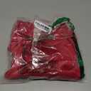 MIULEE Pack of 2 Red Velvet Pillow Covers Decorative Square Pillowcase Soft Solid Cushion Cases Holiday Home Decor for Sofa Couch Bedroom Car 18x18 Inch