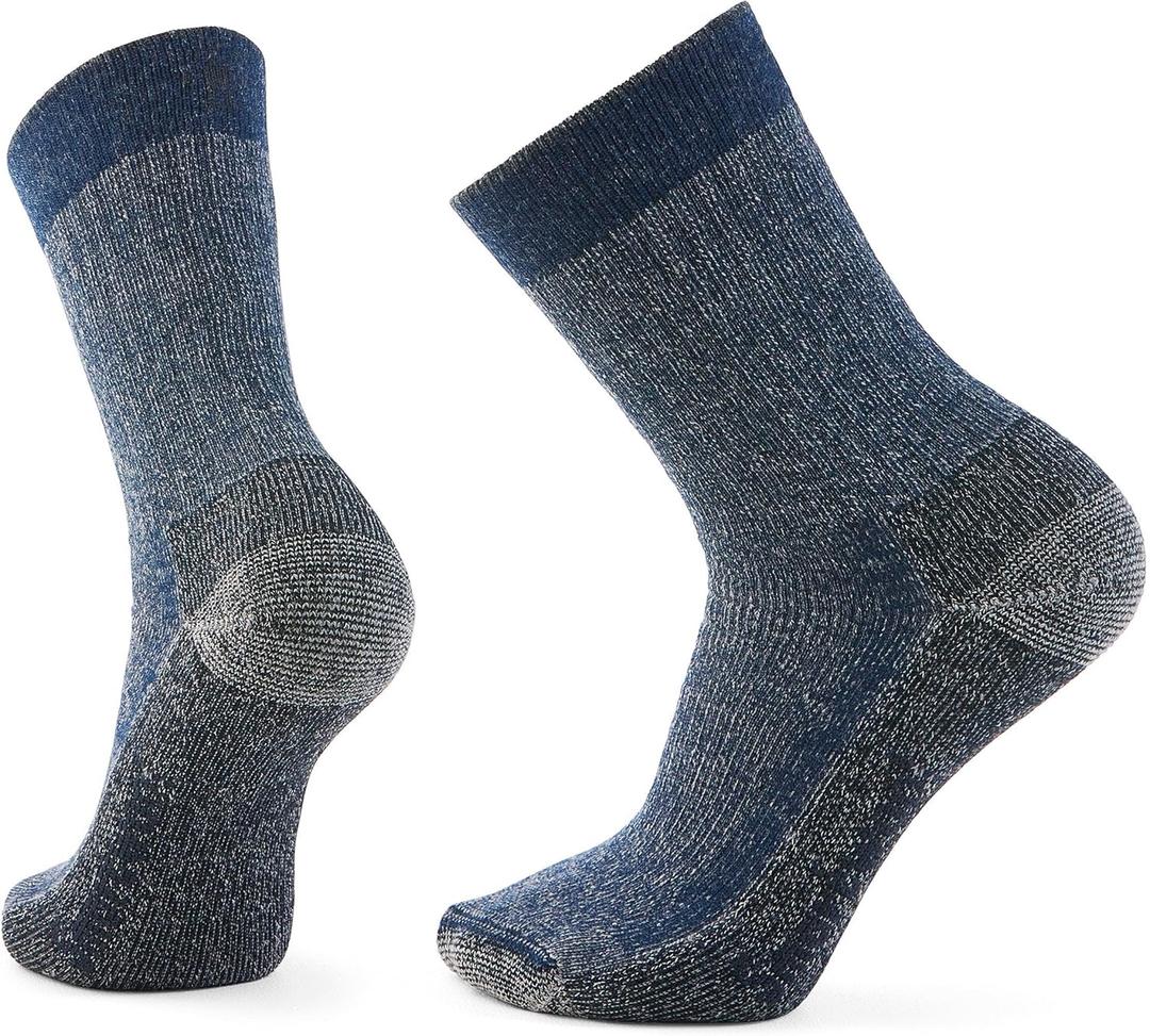 Smartwool Unisex Hike Classic Edition Full Cushion 2nd Cut Crew Socks (Large, Deep Navy)