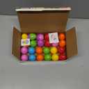 Max Fun 24pcs Easter Egg Stampers Prefilled Easter Egg Stamps with 24pcs Easter Stickers for Kids Easter Eggs Hunt Game Easter Basket Stuffers DIY Easter Crafts Fillers Goodies Bags Stuffers