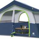 HG 6 Person Camping Tent Waterproof Family Cabin Tent for Camping