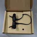 Wireless Headphones, Bluetooth 5.2 Stereo aptX Wireless Earbuds Bass Bluetooth Earbuds Bulit-in Mic with 16H Playtime, Magnetic, IPX7 Waterproof Perfect for Sport, Gym, Normal, Dark Pitch