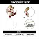 Jesuspirit Grandmother & Grandchild Christmas Ornament  Mother and Me, Acrylic Ornament for Grandmother, First 2025 (I Love You to The Moon and Back - Boy)