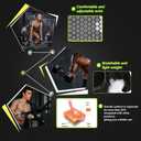 MOREOK Weight Lifting Gloves Gym Workout Gloves with Wrist Wrap Support for Men/Women-[Curved Open Back] Fitness Gloves for Weightlifting,Exercise,Training,Pull ups,Fitness,Rowing (Black)