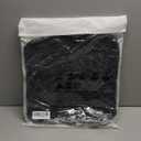 ASPO Men's Packable Puffer Jackets Winter Lightweight Detachable Hood Water-Resistant Down Coats Warm Insulated Hiking Travel Black L