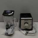 HOWORK Blender for Smoothies, 750W Personal Blender, 56 Oz Glass Jar, 16oz Portable Cups,2+p speed, 3 Functions for Smoothies, Frozen Drinks & Ice Cream,Black