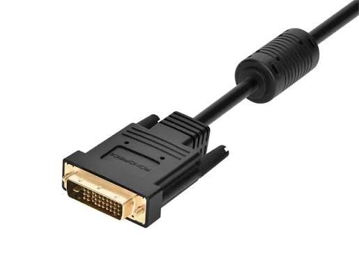 Monoprice HDMI to DVI-D Dual Link M1-D (P&D) Cable - 28AWG, 1 Black