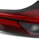 Left Outer Not Halogen Tail Light Assembly Compatible with Rogue 2021 2022 2023 Rear Taillight Tail Lamp Driver Side NI2804122 265556RR0A