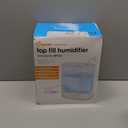 Crane 1.9 Liter Top Fill Cool Mist Humidifier & Essential Oil Diffuser, Whisper-Quiet, 15-Hour Run Time, Night Light, Small Room Air Humidifier, Humidifiers For Bedroom Kids