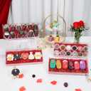 20 Clear Plastic Cookies Boxes - 12x5x2Inches, Perfect for Chocolate Covered Strawberries, Cakes, Truffles & More - Ideal for Christmas, Valentine's & Mother's Day