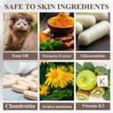 3 x 2 PCS Emu Oil Turmeric Joint Therapy Gel, Professional Soothing Relief Massage Gel, Gel Effective Relief for Back, Neck, Hands, Knee