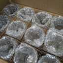 Bokon 24 Pcs Beer Glasses, Small Juice Glasses Cups Iced Tea Glasses Heavy Base Glassware Clear Glass Bulk Tumblers for Drinking Water Beer Milk Orange Juice Kids Breakfast (5 oz)