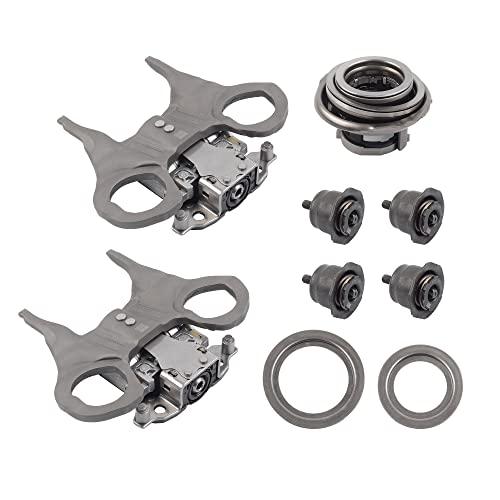 Dasbecan Pair Clutch Release Fork Levers Compatible with Ford Fiesta 2011-2019 Ford Focus 2012-2017 Replaces CA6Z-7515-J CA6Z-7515-K CA6Z7A508-E BV-6Z7A508-A