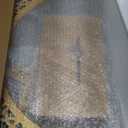 26 x 24 inch Ramadan Crescent Moon Decor, Eid Crafts Light Ramadan Moon Lamp Table Decor with LED Star Eid Ornament Gift for Home,Table, Party Mubarak Eid Decor