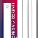 Under Cabinet Lighting, 3200mAh Rechargeable Motion Sensor Light Indoor, LED Battery Operated Cabinet Lights, Dimmable Closet Light, Wireless Under Counter Lights for Kitchen (2pack) (13 inch)