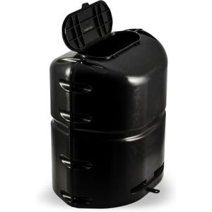 Camco Single RV Propane Tank Cover | Features a Removable Top Panel, a Heavy-Duty Polymer Construction, and Fits 20lb. Steel Single Tanks (40578)