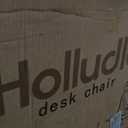 Ergonomic Mesh Office Chair - 3D Adjustable Lumbar Support & 3D Armrests, V-Shaped Back, Adjustable Desk Chair for Office & Home, Black