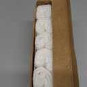 6-Pack Baby Washcloths  Soft Absorbent Viscose from Bamboo Washcloths for Face, Body, Baby Towels for Newborn, Kids, Toddlers, Infant, Gentle on Sensitive Skin, 10x10 Reusable Face Towels (White)