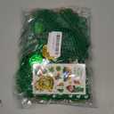 DMIGHT 188Pcs St. Patrick's Day Accessories Party Favor Set, Necklaces, Shamrock Glasses, Mustaches, Bracelets, Badges, Tattoo Stickers, Coins for Irish Party Supplies