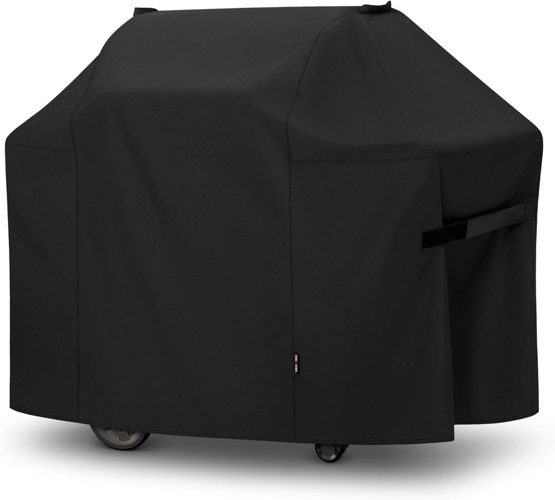 Unicook 58 Inch Grill Cover for Weber Genesis II, LX 300 Series and Genesis 300 Series Gas Grills, Heavy Duty Waterproof Fade Resistant BBQ Cover, All Weather Protection, Compared to Weber 7130