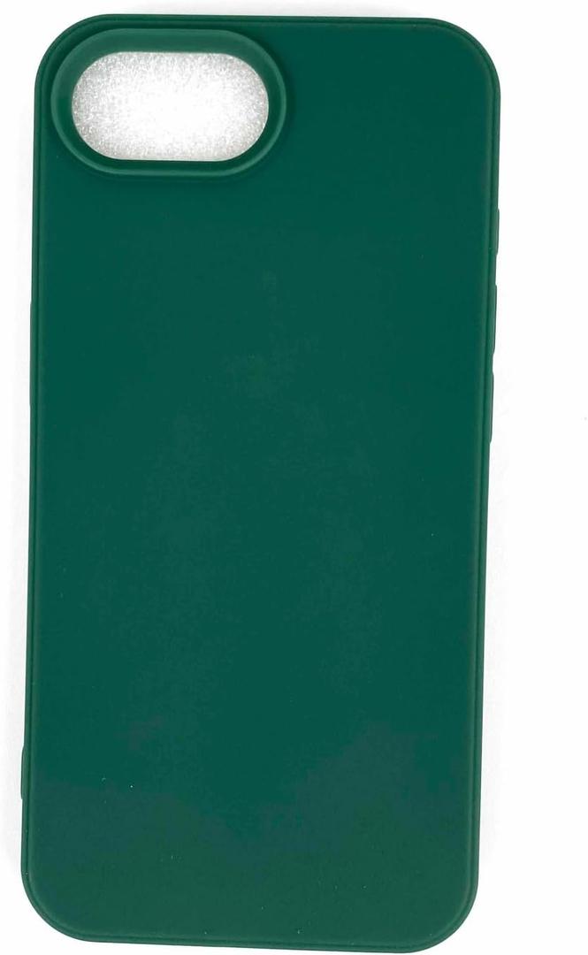 for iPhone 16e Case, Minimalist Classic Basic Case, Matte Solid Slim Fit Shockproof Cover, Dust-Proof Plastic Non Silicone 6.1" 2025 (Forest Green)