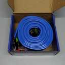 Flex Track 15 Ft Starter Set, Flexible Race Car Ramp Track for Ages 3 & Up with Suction Cups Compatible with Diecast 1/64th Cars