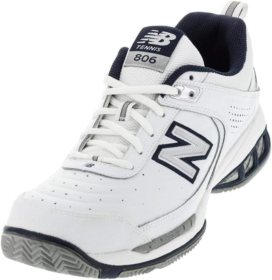 New Balance Men's 806 V1 Sneakers (11.5, White)