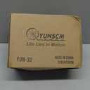 YUNSCM 2-PCS 20" Bike Tires 20x1.75/47-406 and 20" Bike Tubes Schrader Valve Compatible with Mountain Bike 20 x 1.75 20X1.75 Bicycle Tires and Tubes (Y-672)