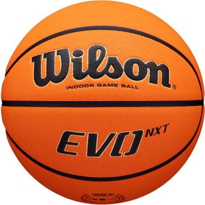 WILSON NCAA Evo NXT Indoor Game Basketball - Size 7-29.5"