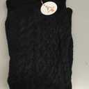 ANRABESS Womens Sweater Dress Oversized Cable Knit Chunky Long Sleeve Short Dresses 2025 Fall Outfits Vacation Winter Clothes (Medium, Black)