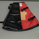 Dog Cone Soft Surgery Dog Cone Collar - Adjustable Long Foldable Comfortable for Recovery Alternative Prevent Biting Stop Licking Wound Small Medium Large Dogs (Strawberry Red, L) (L (Neck Girth 12.2-16.2))