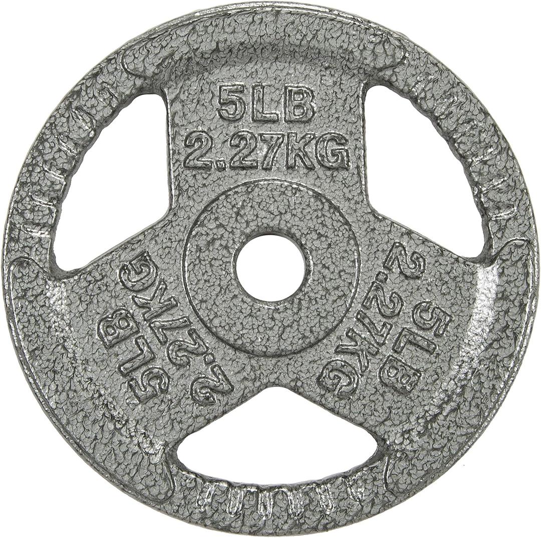 Fitvids Olympic Cast Iron 2-Inch Weight Plate for Strength Training & Weightlifting Fitvids Olympic Cast Iron 2-Inch Weight Plate for Strength Training & Weightlifting