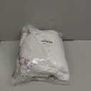 10x10ft Wrinkle Free White Backdrop Curtain for Parties Soft Fabric Drapes Wedding White Curtain Backdrop for Birthday Party Decorations Background for Photography 5x10ft, 2 Panels