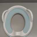 Jool Baby Potty Training Seat for Boys and Girls With Handles, Fits Round & Oval Toilets, Non-Slip with Splash Guard, Includes Free Storage Hook (Aqua)